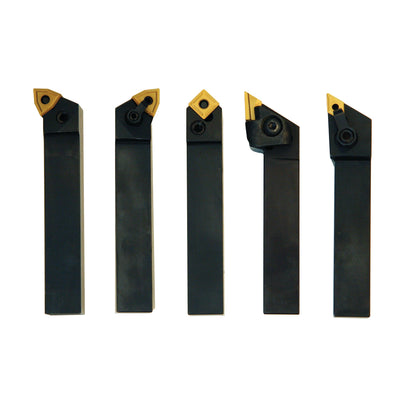 Turning tool set HM 20 mm, 5-part