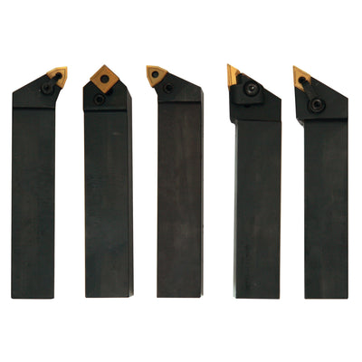 Turning tool set HM 32 mm, 5-part