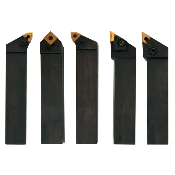 Turning tool set HM 32 mm, 5-part