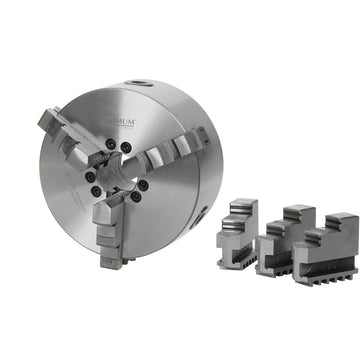 OPTIMUM Three-jaw lathe chuck centre clamping Ø 250 mm Camlock DIN ISO 702-2 No. 6