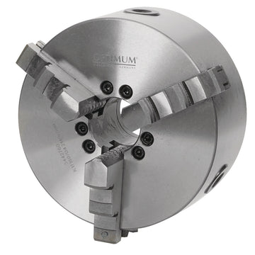 OPTIMUM Three-jaw lathe chuck centre clamping Ø 250 mm Camlock DIN ISO 702-2 No. 6 - 0