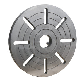 Face plate Ø 350 mm Camlock DIN ISO 702-2 No. 6