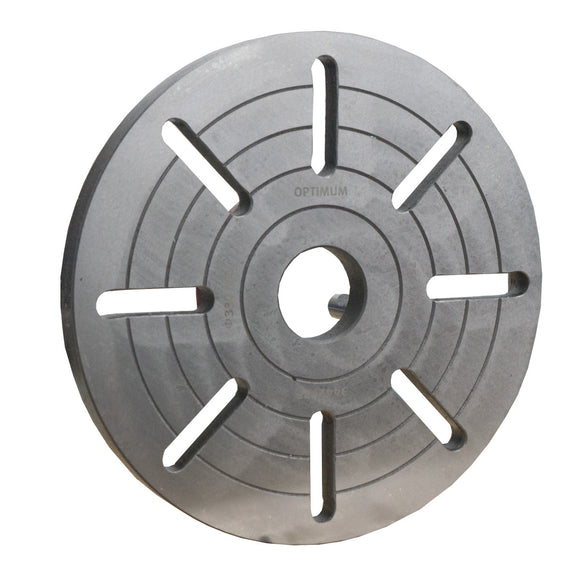 Face plate Ø 350 mm Camlock DIN ISO 702-2 No. 6
