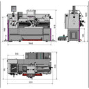 Conventional Centre Lathe OPTIturn TH 4210V-6