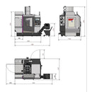 CNC milling machine OPTImill F 150E-13