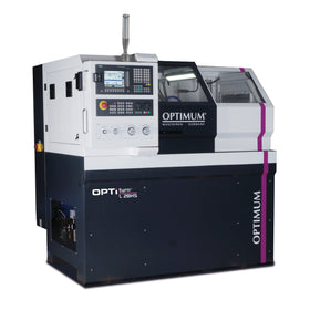 CNC-controlled flatbed lathe OPTIturn L 28HS SINUMERIK 808D ADVANCED