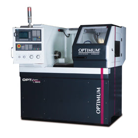 CNC-controlled flatbed lathe OPTIturn L 28HS SINUMERIK 808D ADVANCED - 0