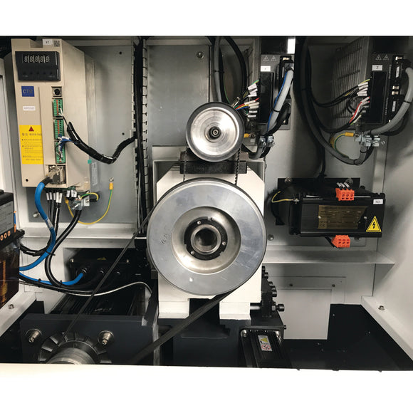 CNC-controlled flatbed lathe OPTIturn L 28HS SINUMERIK 808D ADVANCED