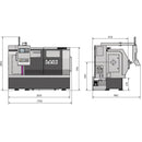CNC lathe OPTIturn L 50E-9