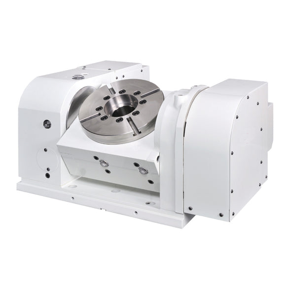 5-axis rotary/swivel table Three-jaw lathe chuck Ø 100 mm