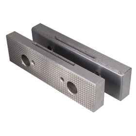 Clamping jaw set 175 mm - knurled for MVMP