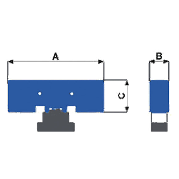 Intermediate jaw 175 mm - mobile