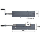 Hydraulic machine vice HCV 160-2