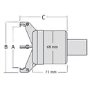 Automatic pole gripper Flux II / VDI 30 - 3-80 mm-3