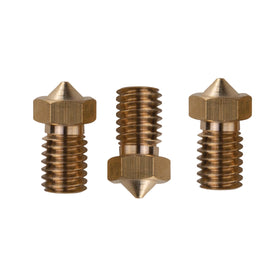 Brass nozzle set for 2.85 mm filament