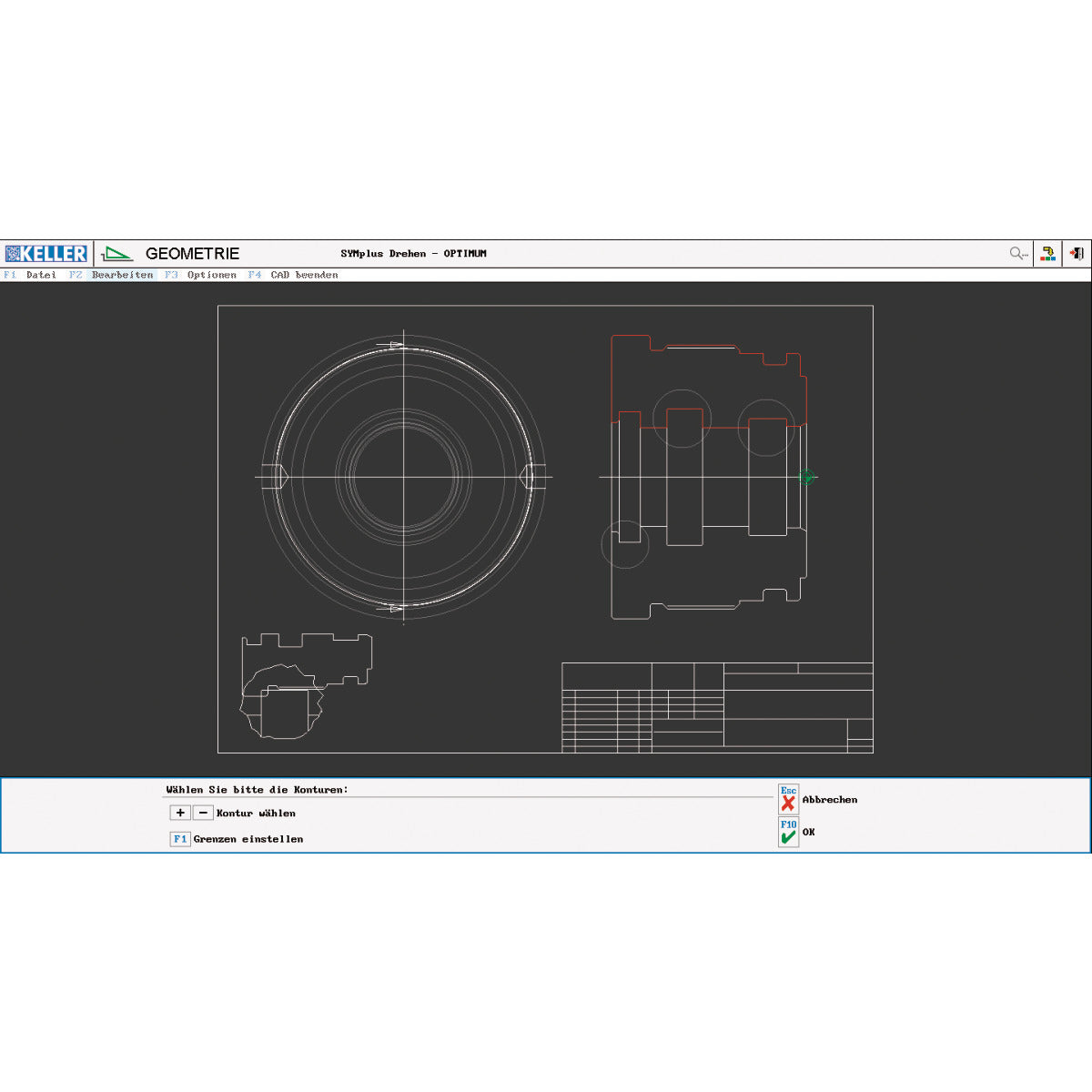 Optimum CNC Software KELLER SY Mplus plus CARE | Millennium Machinery