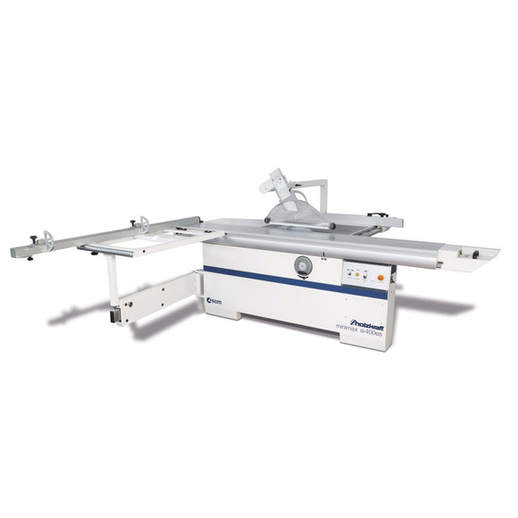Sliding table saw minimax si 4 - 400 / 26 ALU