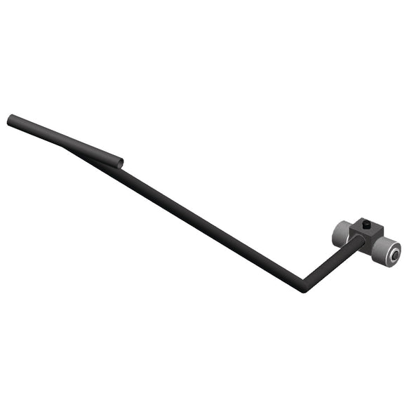 Travelling device for chip container and workpiece container