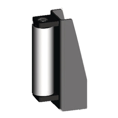 Lateral guide roller rigid