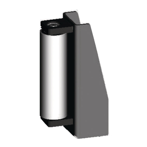 Lateral guide roller rigid