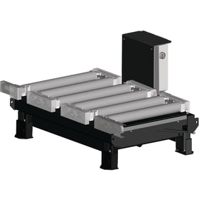 Roller conveyor 2000 x 800 mm, motorized