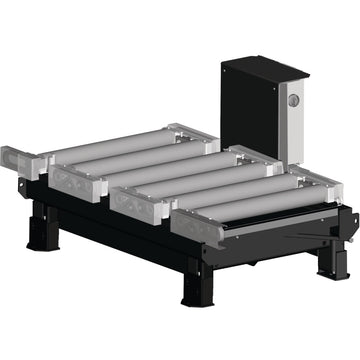 Roller conveyor 2000 x 800 mm, motorized