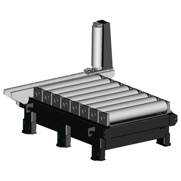 Roller conveyor extension 2000 x 800 mm, motorized