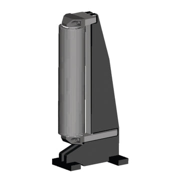 Lateral guide roller rigid