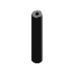 Lateral guide roller 290 mm, rigid