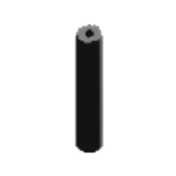 Lateral guide roller 290 mm, rigid