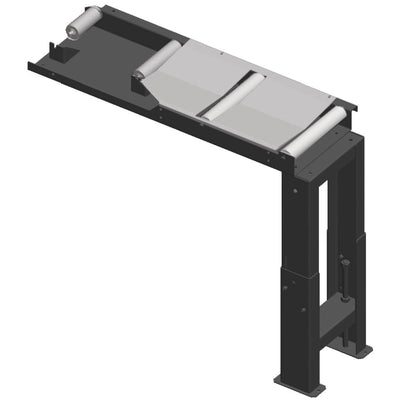 Connection roller conveyor 1000 x 290 mm, discharge side