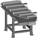Roller conveyor for 60 ° cuts-1