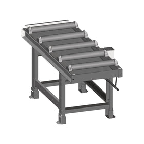 Roller conveyor 2000 x 600 mm, 2500 kg/m