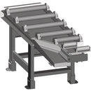 Roller conveyor 2000 x 520 mm for 60 ° cuts motor-1
