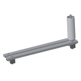 Lateral guide roller rigid