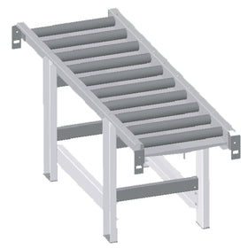 Roller conveyor 2000 x 520 mm, 10 rolls