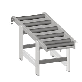 roller conveyor 2000 x 800 mm, 6 rolls