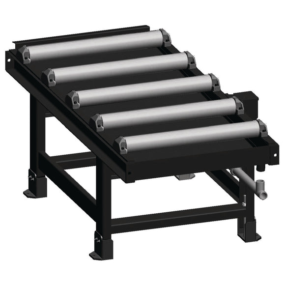 Roller conveyor 2000 x 800 mm, 5 rolls