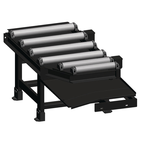 Roller conveyor 890 x 800 mm