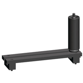 Lateral guide roller movable