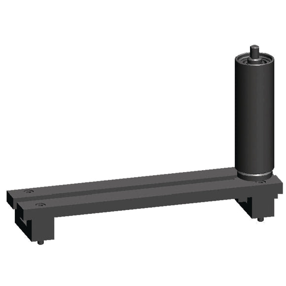 Lateral guide roller movable