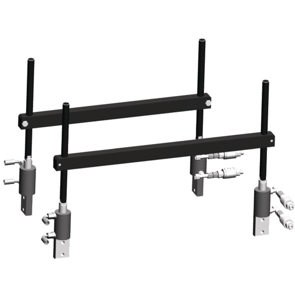 Hydraulic bundle tensioning device