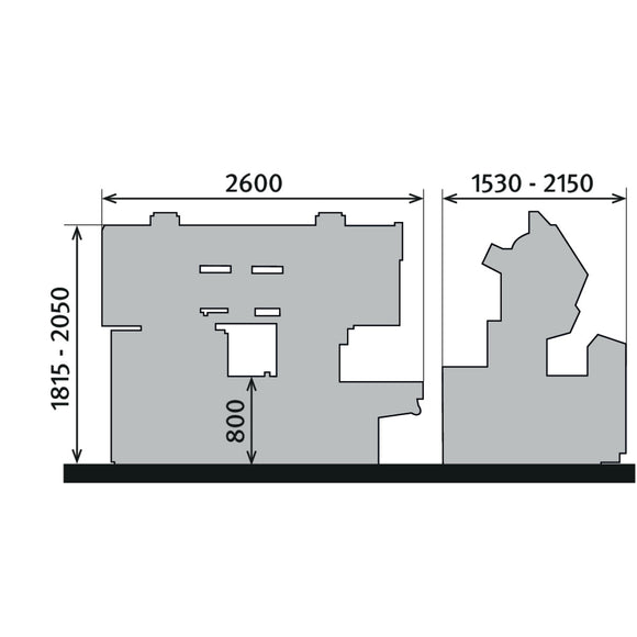 Fully automatic two-column horizontal metal band saw HMBS 400 CNC