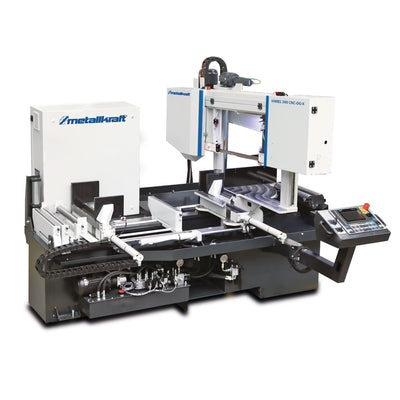 Fully automatic two-column horizontal metal band saw HMBS 340 CNC-DG-X