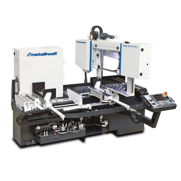 Fully automatic two-column horizontal metal band saw HMBS 340 CNC-DG-X