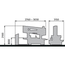 Fully automatic two-column horizontal metal band saw HMBS 340 CNC-DG-X-4