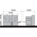 Fully automatic two-column horizontal metal band saw HMBS 5000 CNC X-4