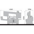 Horizontal metal band saw HMBS 440 HA DG HORIZONT-3