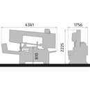 Horizontal metal band saw HMBS 440 HA X DG HORIZONT-3