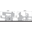 Horizontal metal band saw HMBS 440 CNC X DG 2000 HORIZONTAL-4